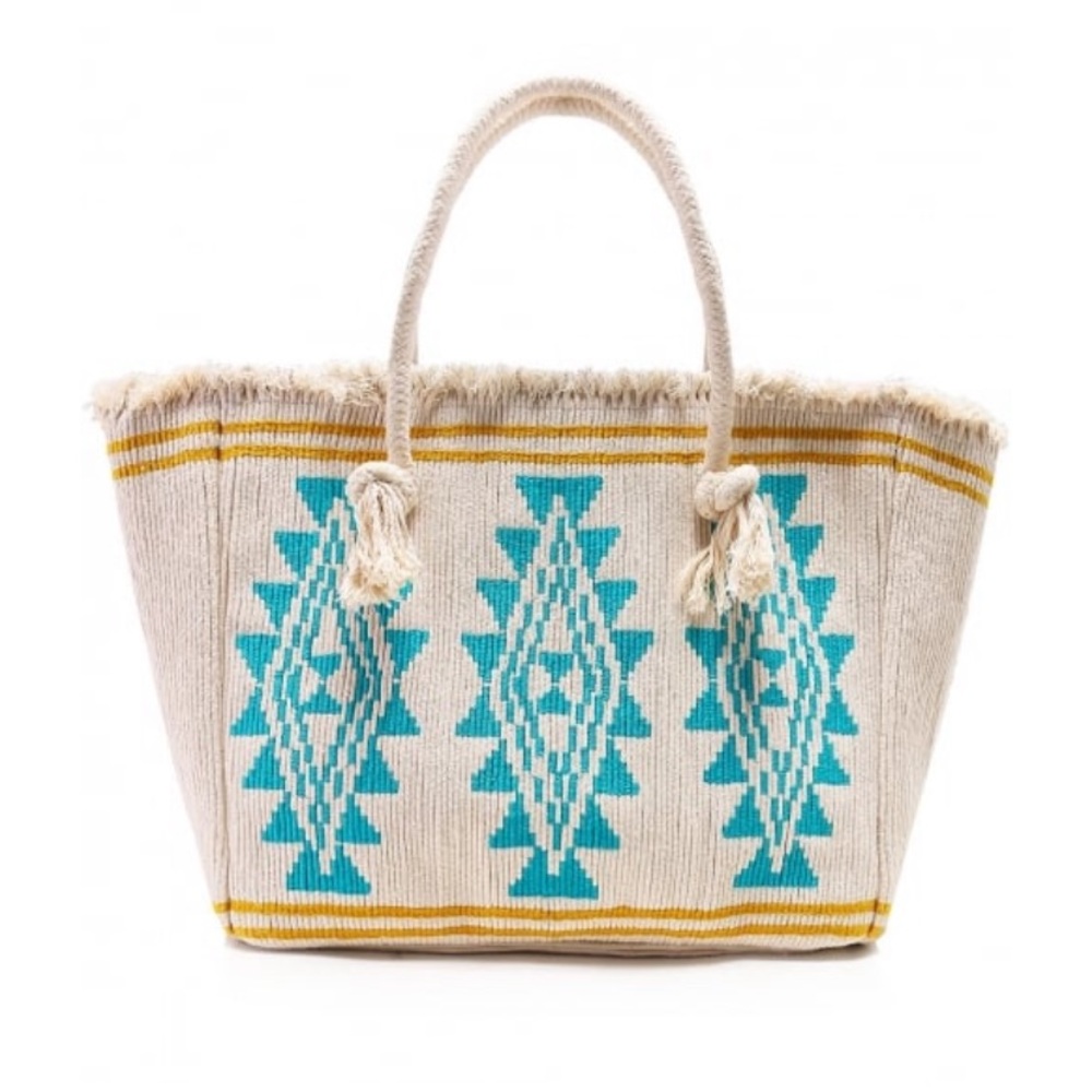Star Mela Io Aztec Rope Tote Bag